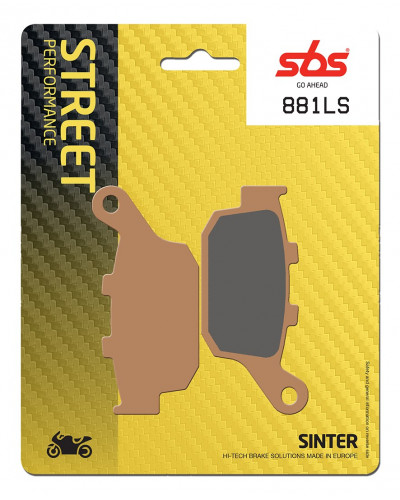 Plaquettes Freins SBS PLAQUETTES SBS 881LS Plaquettes Freins SBS PLAQUETTES SBS 881LS