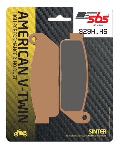 Plaquettes Freins SBS PLAQUETTES SBS 929 (HS)