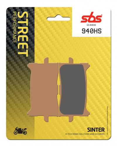 Plaquettes Freins SBS PLAQUETTES SBS 940 (HS)