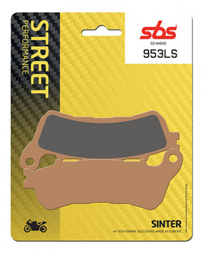 Plaquettes Freins SBS PLAQUETTES SBS 953 (LS) Plaquettes Freins SBS PLAQUETTES SBS 953 (LS)
