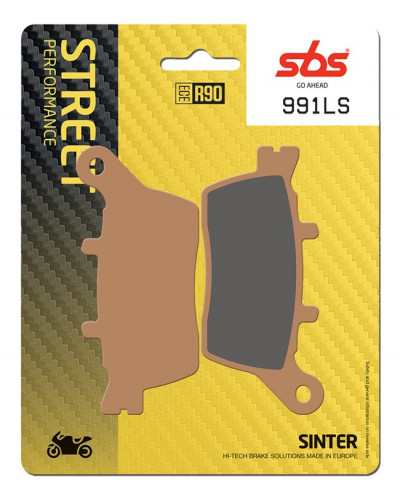 Plaquettes Freins SBS PLAQUETTES SBS 991 (LS)