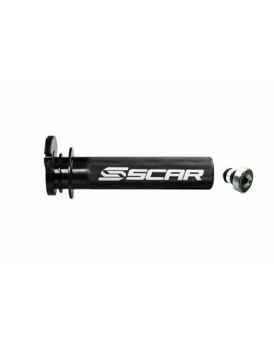 Accessoires Moto SCAR Barillet de gaz SCAR alu + roulement noir Yamaha YZ125/250/250X