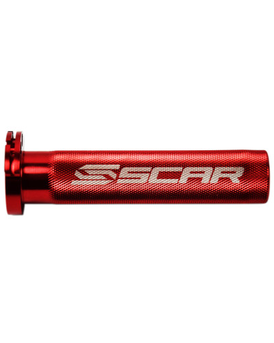 Barillet Gaz Moto SCAR Barillet de gaz SCAR alu + roulement rouge