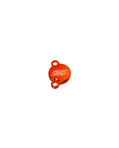 Maitre cylindre de frein SCAR Couvercle de maitre-cylindre arrière SCAR orange KTM