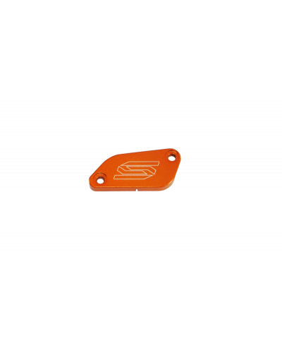 Couvercle Maitre Cylindre Moto SCAR Couvercle de maitre-cylindre avant SCAR orange KTM