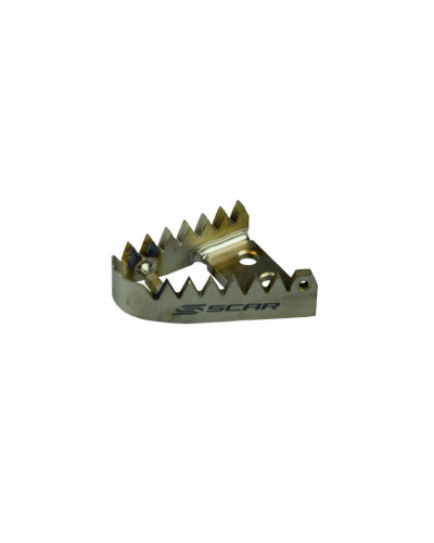 Repose Pieds Moto SCAR Embout de pédale de frein SCAR titane