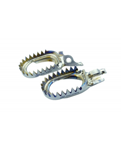 Repose Pieds Moto SCAR FOOTPEGS MUD TITANIUM KXF