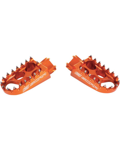 Repose Pieds Moto SCAR FOOTPEGS STD SCAR OR