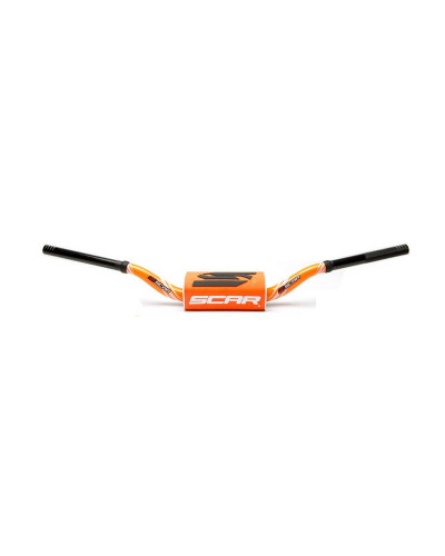 Guidon Moto SCAR Guidon SCAR O² Low - Graphic Colour orange l=811 Guidon Moto SCAR Guidon SCAR O² Low - Graphic Colour orange l=811