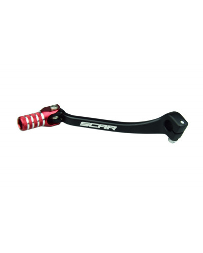 Selecteur Moto SCAR Sélecteur de vitesse SCAR rouge Honda CRF450R/RX