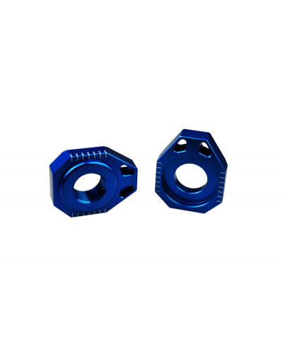 Tendeur Chaine Moto SCAR Tendeur de chaîne SCAR bleu KTM/Husqvarna