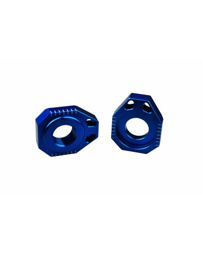 Tendeur Chaine Moto SCAR Tendeur de chaîne SCAR bleu KTM/Husqvarna