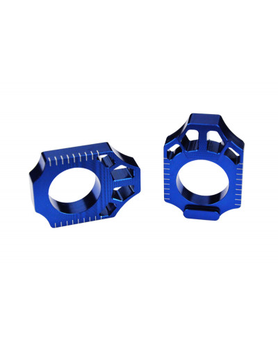 Guide Chaine Moto SCAR Tendeur de chaîne SCAR bleu Yamaha YZ250F/450F