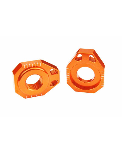 Tendeur Chaine Moto SCAR Tendeur de chaîne SCAR orange KTM/Husqvarna