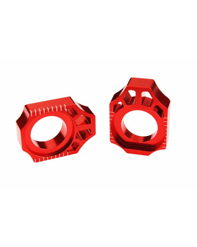 Guide Chaine Moto SCAR Tendeur de chaîne SCAR rouge