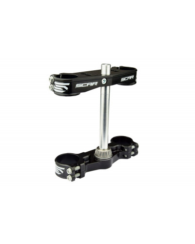 Tés de fourches SCAR TRIPLE CLAMP SX65 21-23 BK Tés de fourches SCAR TRIPLE CLAMP SX65 21-23 BK