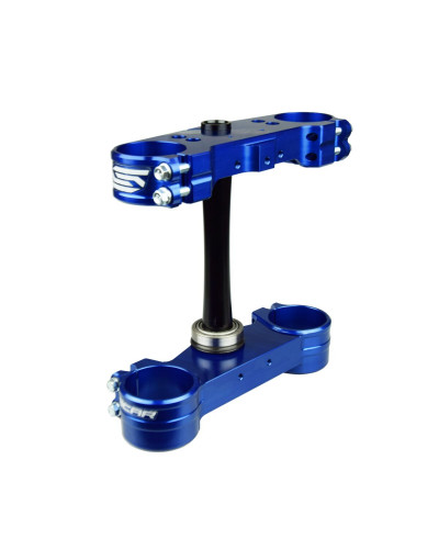 Tés de fourches SCAR TRIPLE CLAMPS KTM/HVA 23- BL Tés de fourches SCAR TRIPLE CLAMPS KTM/HVA 23- BL