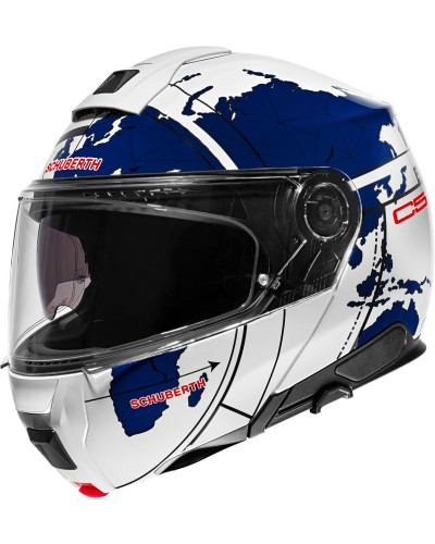 Casque Modulable Moto SCHUBERTH C5 Globe bleu