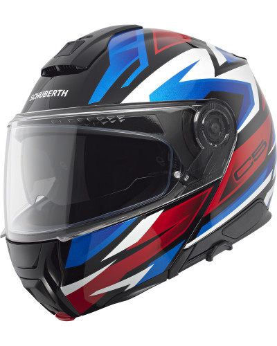 Casque Modulable Moto SCHUBERTH C5 Zenith bleu Casque Modulable Moto SCHUBERTH C5 Zenith bleu