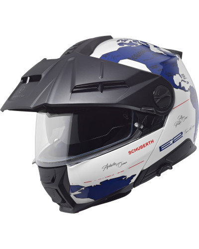 Casque Modulable Moto SCHUBERTH E2 Atlas bleu Casque Modulable Moto SCHUBERTH E2 Atlas bleu