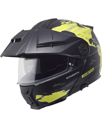 Casque Modulable Moto SCHUBERTH E2 Atlas jaune Casque Modulable Moto SCHUBERTH E2 Atlas jaune