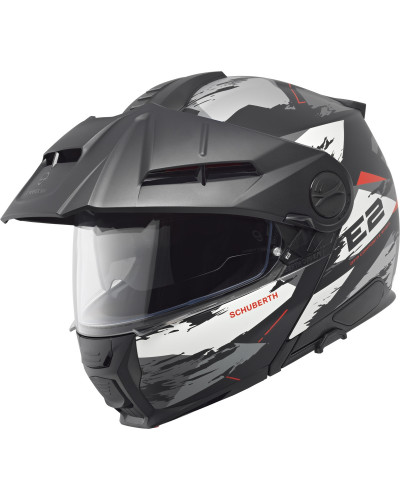 Casque Modulable Moto SCHUBERTH E2 Trail gris Casque Modulable Moto SCHUBERTH E2 Trail gris