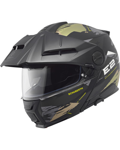 Casque Modulable Moto SCHUBERTH E2 Trail vert Casque Modulable Moto SCHUBERTH E2 Trail vert
