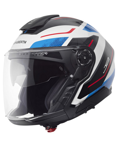 Casque Jet Moto SCHUBERTH J2 Sigma bleu