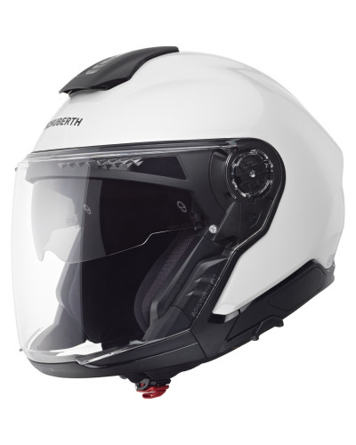 Casque Jet Moto SCHUBERTH J2 uni blanc Casque Jet Moto SCHUBERTH J2 uni blanc