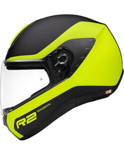 Casque Intégral Moto SCHUBERTH R2 Nemesis noir mat-jaune