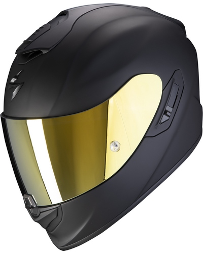 Casque Integral Moto SCORPION EXO Exo-1400 Evo air Solid noir mat