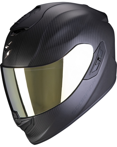 Casque Integral Moto SCORPION EXO Exo-1400 Evo Carbon air Solid noir mat