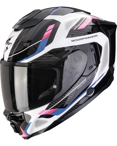 Casque Integral Moto SCORPION EXO Exo-1500 air Sleek noir-rose