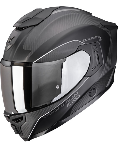 Casque Integral Moto SCORPION EXO Exo-1500 carbon air Mundi noir-gris