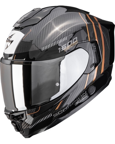 Casque Integral Moto SCORPION EXO Exo-1500 carbon air Zity noir-bronze