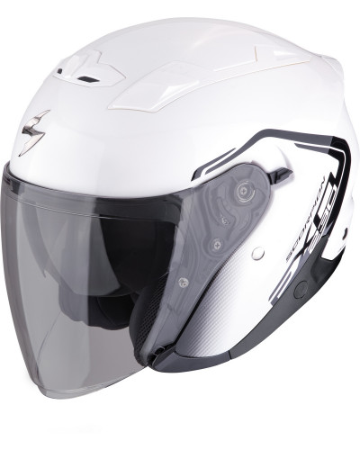 Casque Jet Moto SCORPION EXO Exo-230 Cit-E blanc-noir Casque Jet Moto SCORPION EXO Exo-230 Cit-E blanc-noir