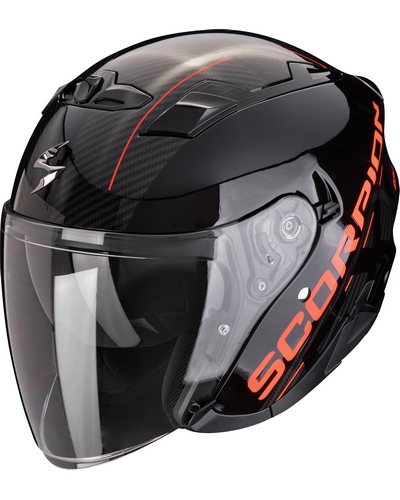 Casque Jet Moto SCORPION EXO Exo-230 QR noir-rouge