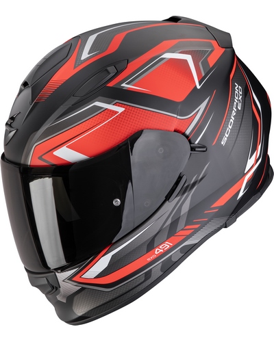 Casque Integral Moto SCORPION EXO EXO-491 Zumo noir-rouge
