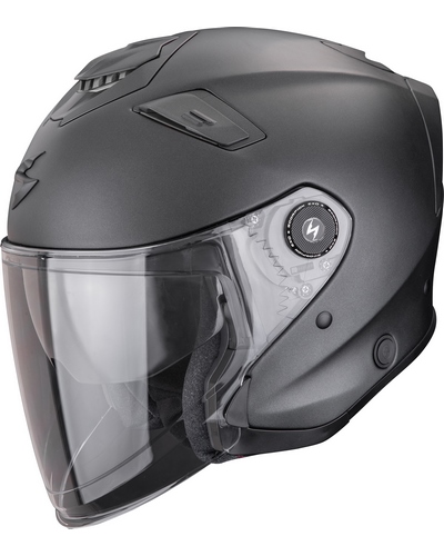 Casque Jet Moto SCORPION EXO Exo-GT jet Solid noir mat