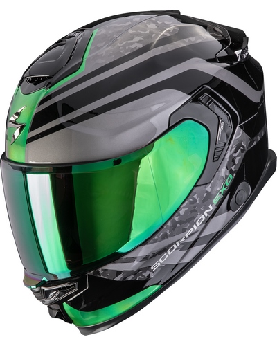 Casque Integral Moto SCORPION EXO Exo-GT SP Air Arten noir-vert