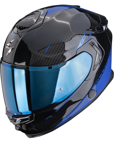 Casque Integral Moto SCORPION EXO Exo-GT SP Air Asphalt noir-bleu