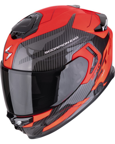 Casque Integral Moto SCORPION EXO Exo-GT SP Air Flex noir-rouge