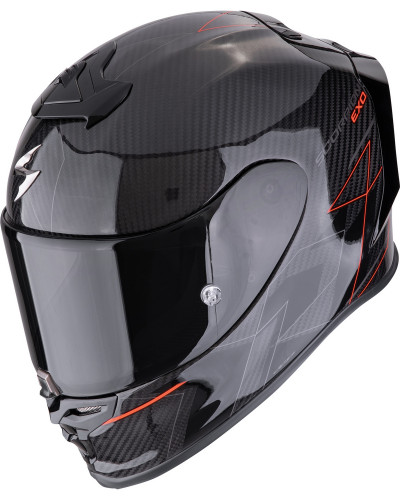 Casque Integral Moto SCORPION EXO EXO-R1 evo C air Cynergy noir-rouge