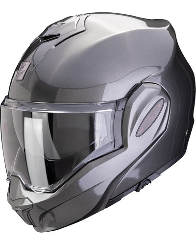 Casque Modulable Moto SCORPION EXO Exo-Tech Evo Pro Solid gris