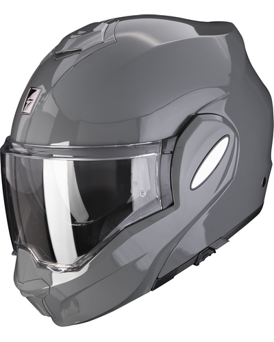 Casque Modulable Moto SCORPION EXO Exo-Tech Evo Solid gris nardo