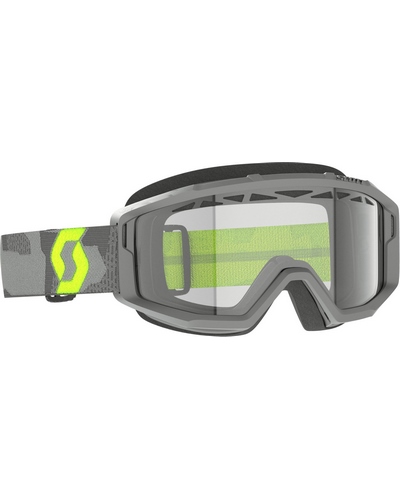 Masque Moto Cross SCOTT Scott Primal Enduro gris-jaune fluo