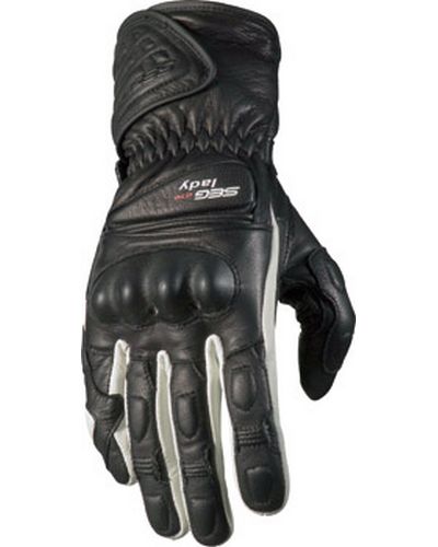 Gants Moto Racing SEGURA Lady SEG 610 noir/blanc