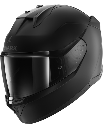 Casque Intégral Moto SHARK D-Skwal 3 Blank noir mat