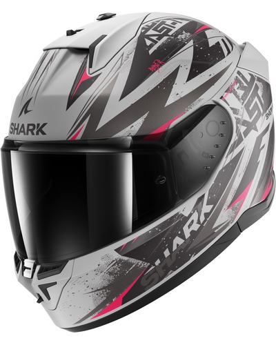 Casque Intégral Moto SHARK D-Skwal 3 Blast-R noir-rose