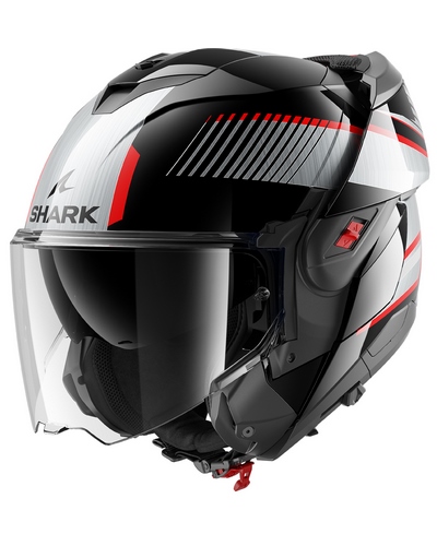 Casque Modulable Moto SHARK OXO Sikter noir-gris